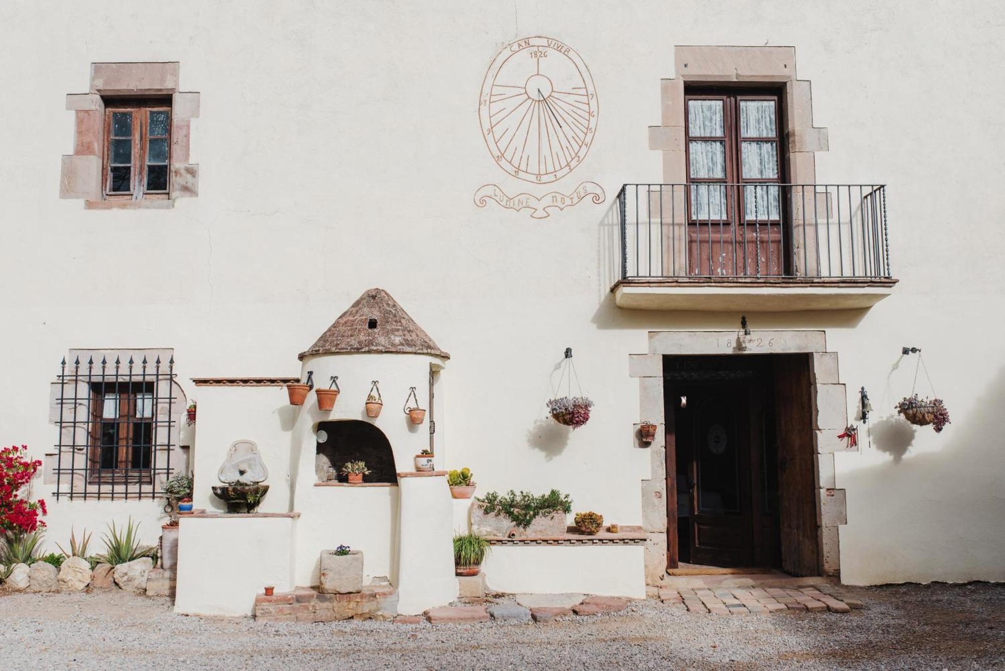 Masia Can Viver - Olive Oil Tourism B&B Bigues I Riells Esterno foto